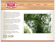 Tablet Screenshot of millerlbr.com